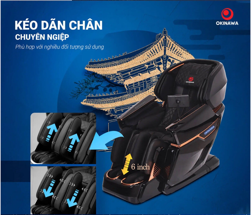 GHẾ MASSAGE OKINAWA OS 500