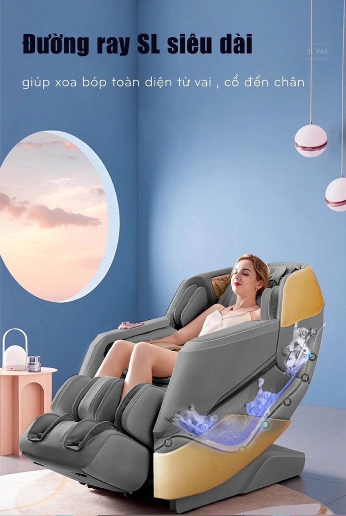 GHẾ MASSAGE OKINAWA OS 855