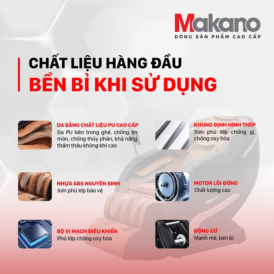 Ghế Massage Makano DVGM 0001D