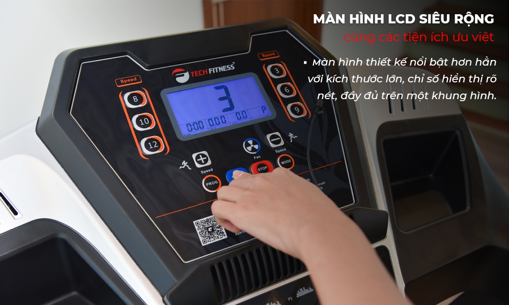 MÁY CHẠY BỘ TECH FITNESS TF 07 AS