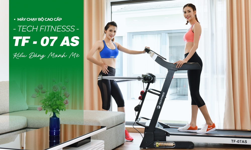 MÁY CHẠY BỘ TECH FITNESS TF 07 AS