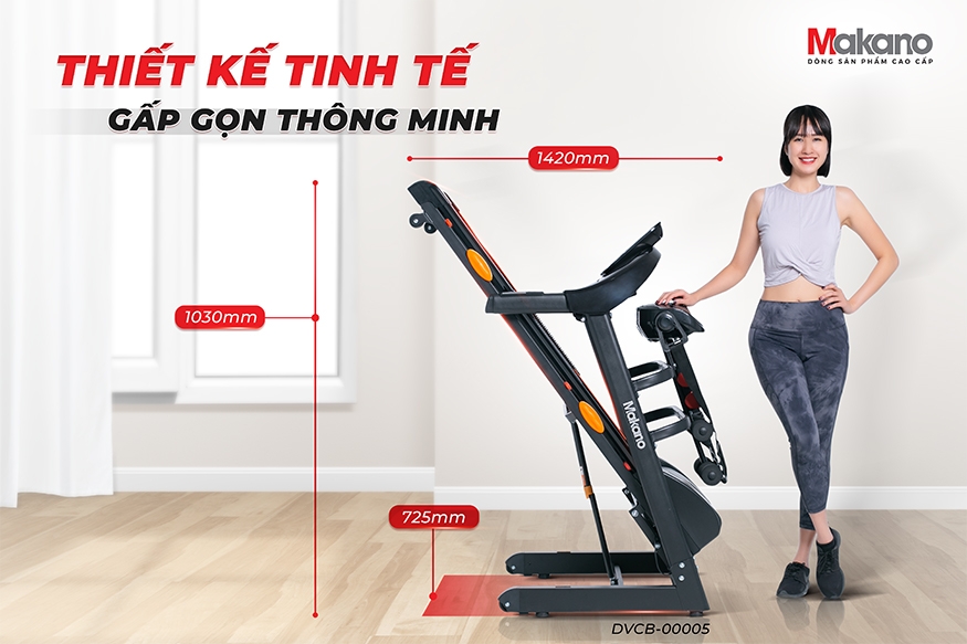 Máy chạy bộ Makano DVCB 00005