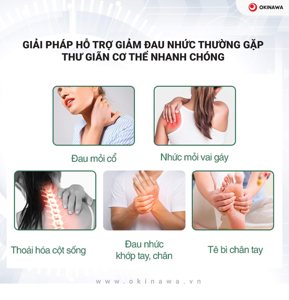 MÁY MASSAGE BẤM HUYỆT OKINAWA OS 02