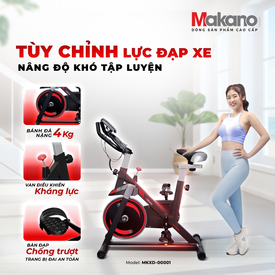 Xe đạp thể dục Makano MKXD 00001