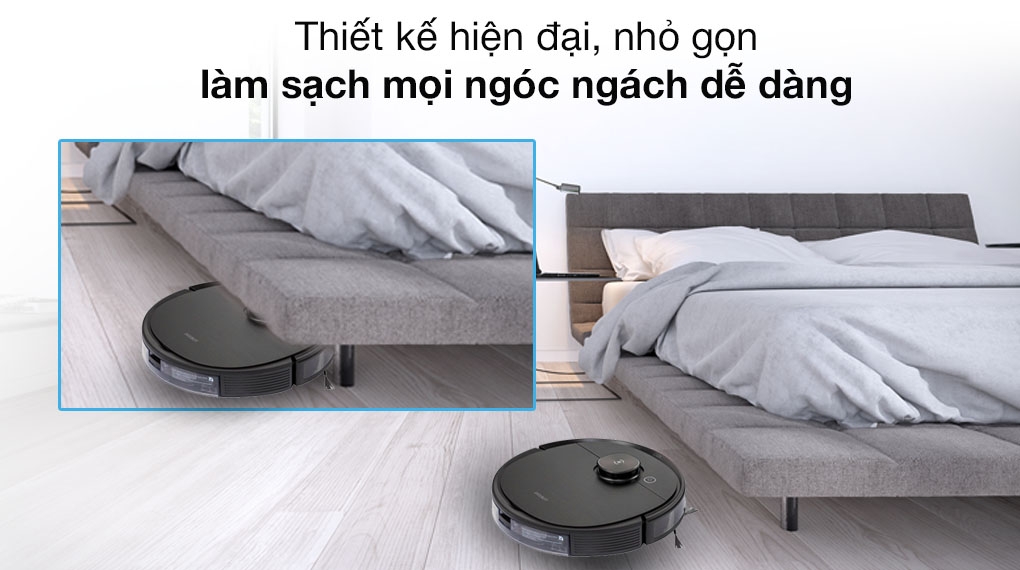 Robot hút bụi lau nhà Ecovacs Deebot T8