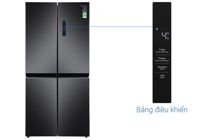 Tủ lạnh Samsung Inverter 488 lít Multi Door RF 48A4000B4/SV