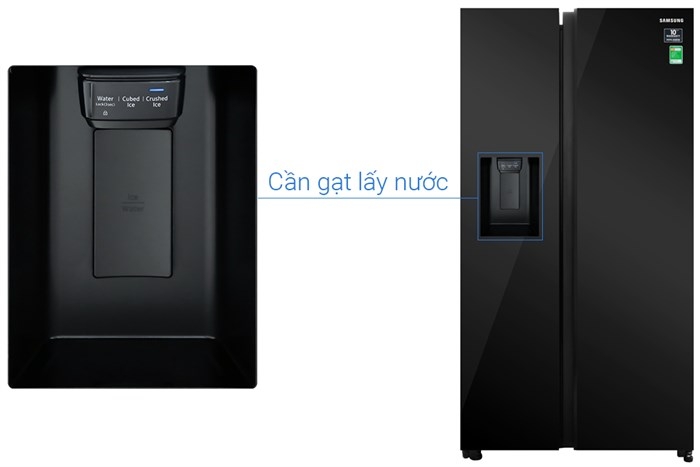 Tủ lạnh Samsung Inverter 635 lít Side By Side RS 64R53012C/SV