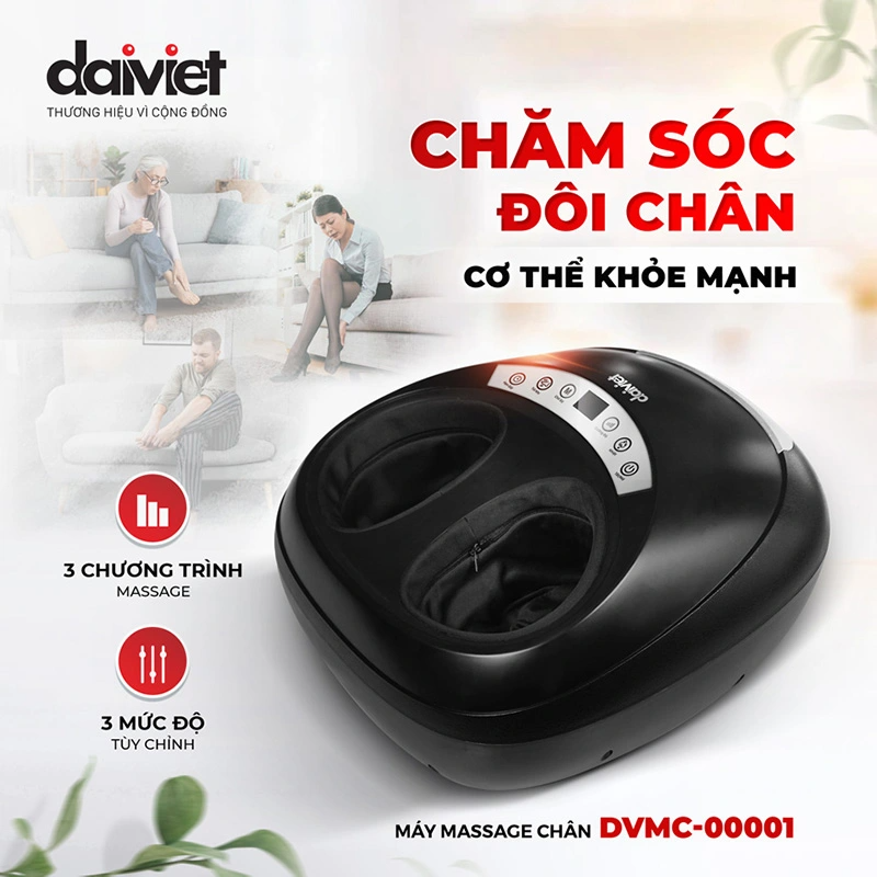 Máy massage chân Đại Việt DVMC 00001