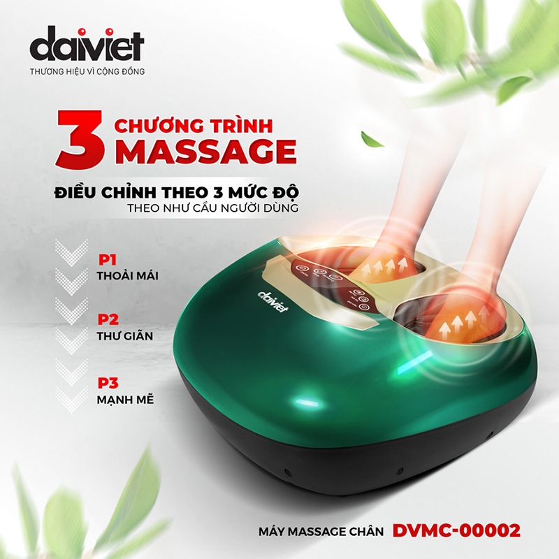 Máy massage chân Đại Việt DVMC 00002