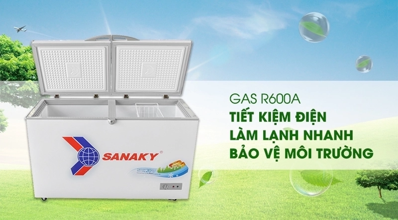 Tủ đông Sanaky 1 Ngăn Đông 410 lít VH 5699HY