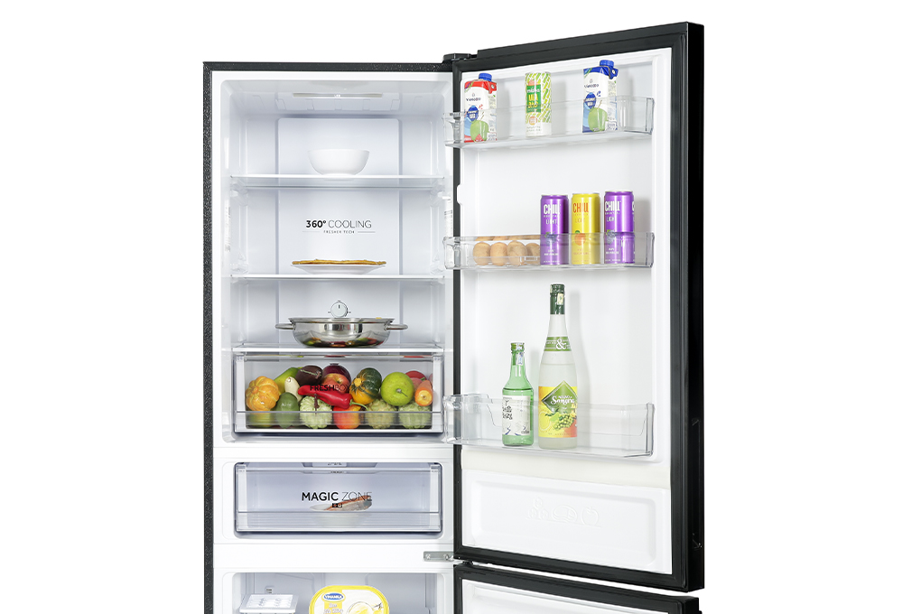 Tủ lạnh Aqua Inverter 324 lít AQR B390MA (FB)