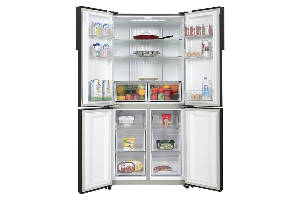 Tủ lạnh Aqua Inverter 456 lít Multi Door AQR M525XA (FB)