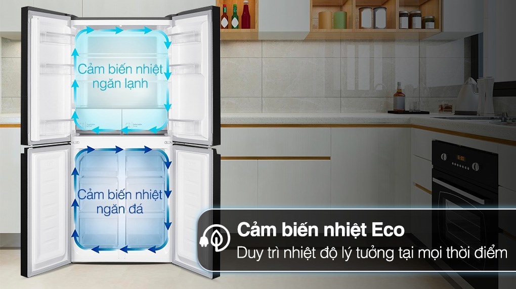 Tủ lạnh Hitachi Inverter 464 lít Multi Door HR4N 7522DSDXVN
