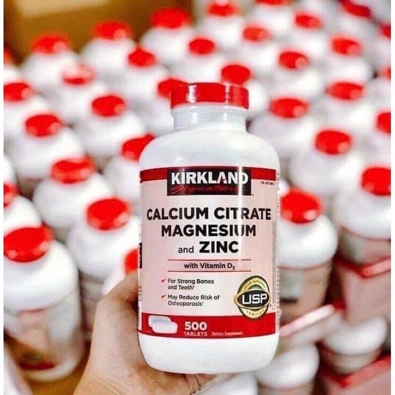 VIÊN UỐNG CALCIUM CITRATE MAGNESIUM AND ZINC