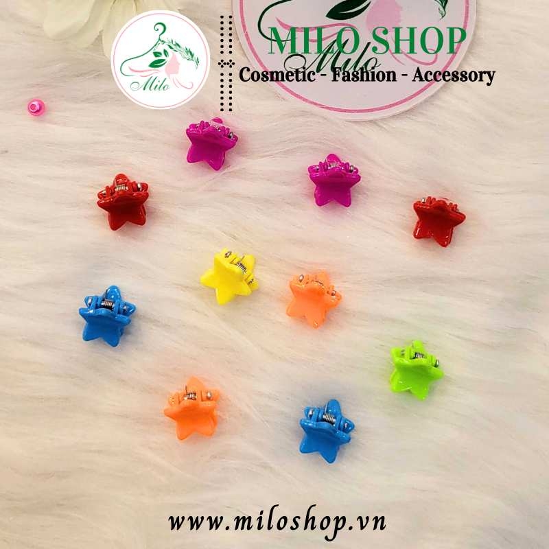 Cột tóc - kẹp tóc mini cho bé gái nhiều mẫu (set 10 cái)