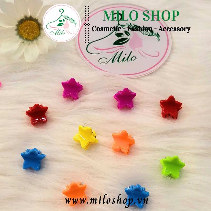 Cột tóc - kẹp tóc mini cho bé gái nhiều mẫu (set 10 cái)