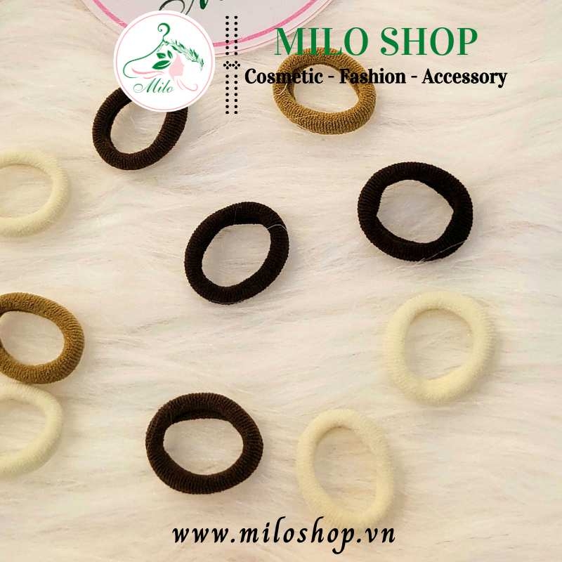 Cột tóc - kẹp tóc mini cho bé gái nhiều mẫu (set 10 cái)