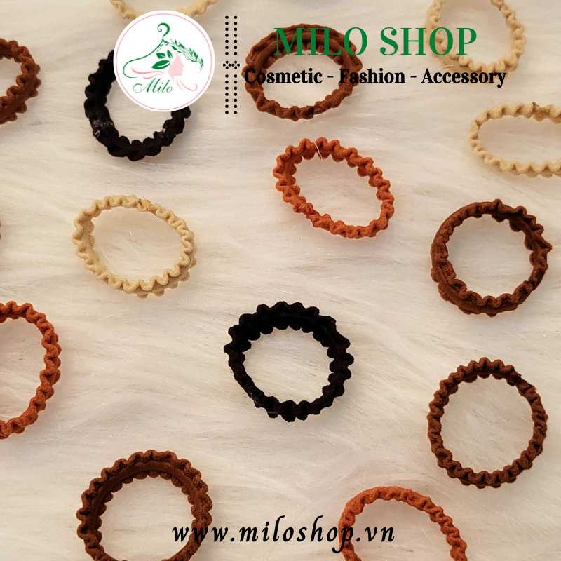 Cột tóc - kẹp tóc mini cho bé gái nhiều mẫu (set 10 cái)