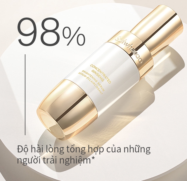 Tinh chất dưỡng da Sulwhasoo Concentrated Ginseng Brightening Serum cao cấp - 8ml