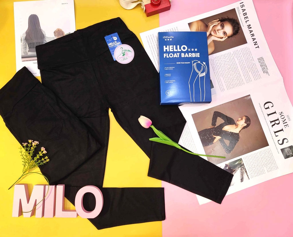 Quần Legging Umi Quảng Châu cao cấp (hộp xanh Hello Float Barbie)
