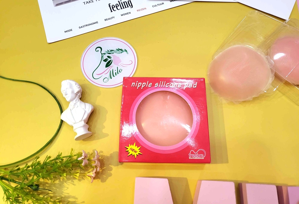 Miếng dán ngực silicon Hàn quốc-Nipple sillicone pad (hộp)