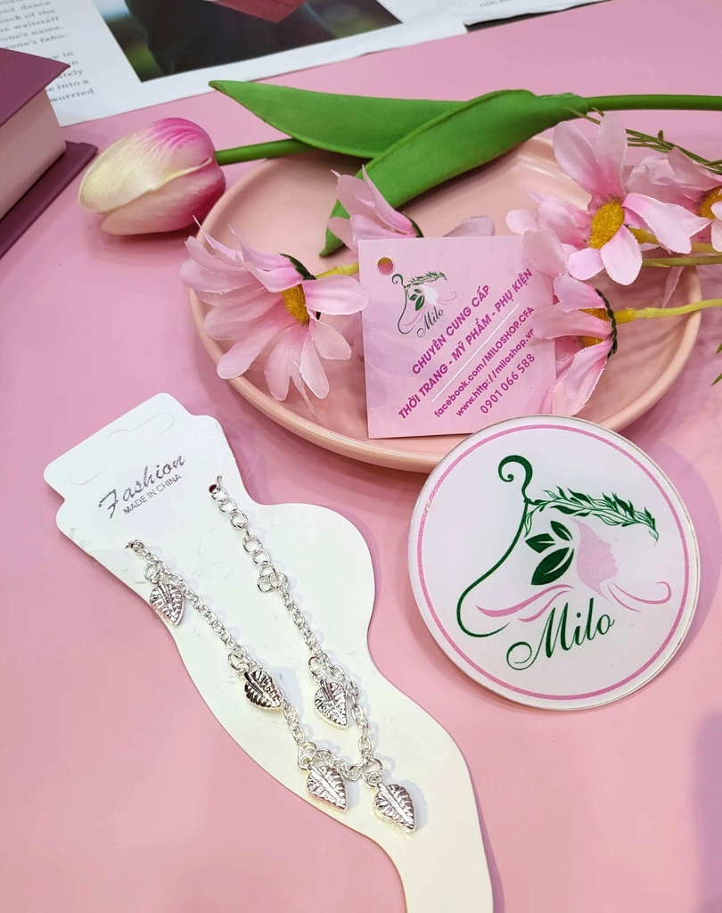 Lắc chân mix kiểu Preciaus Anklet + Fashion