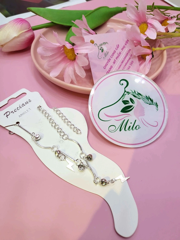 Lắc chân mix kiểu Preciaus Anklet + Fashion