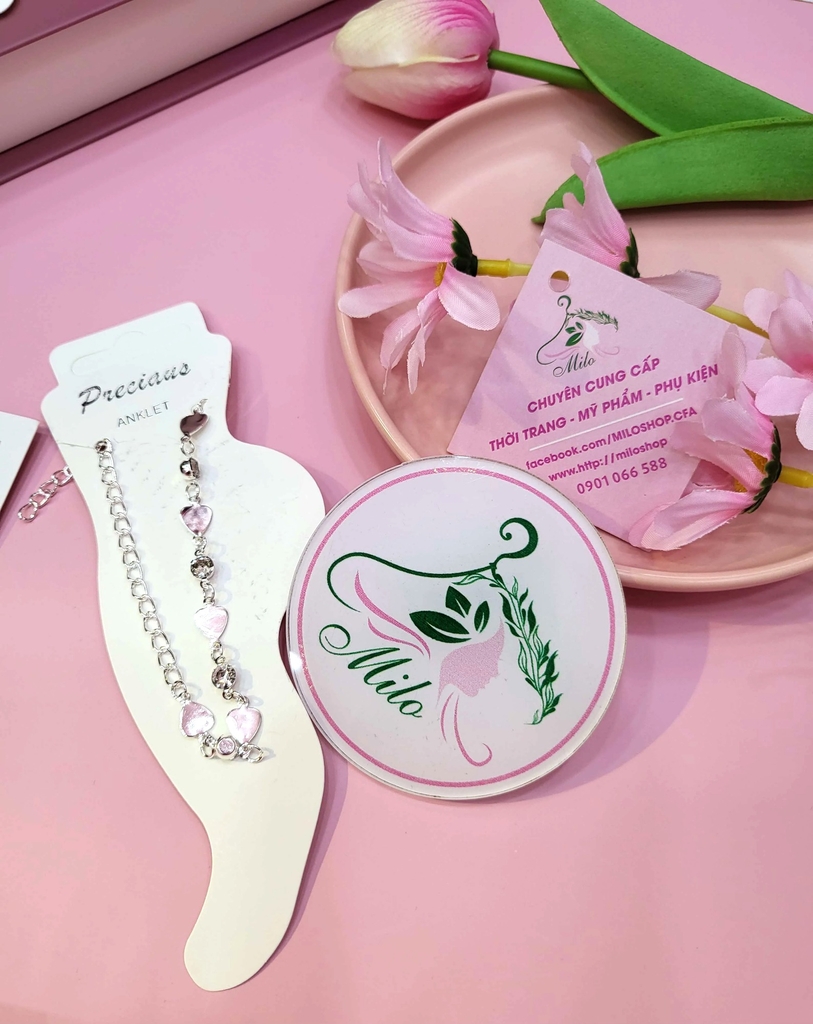 Lắc chân mix kiểu Preciaus Anklet + Fashion