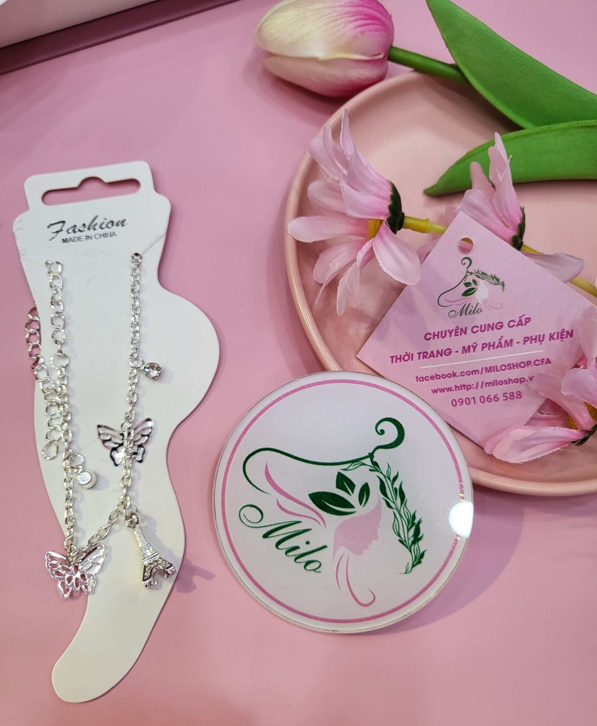 Lắc chân mix kiểu Preciaus Anklet + Fashion