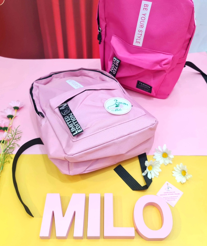 Balo vải Canvas phong cách Hàn Quốc