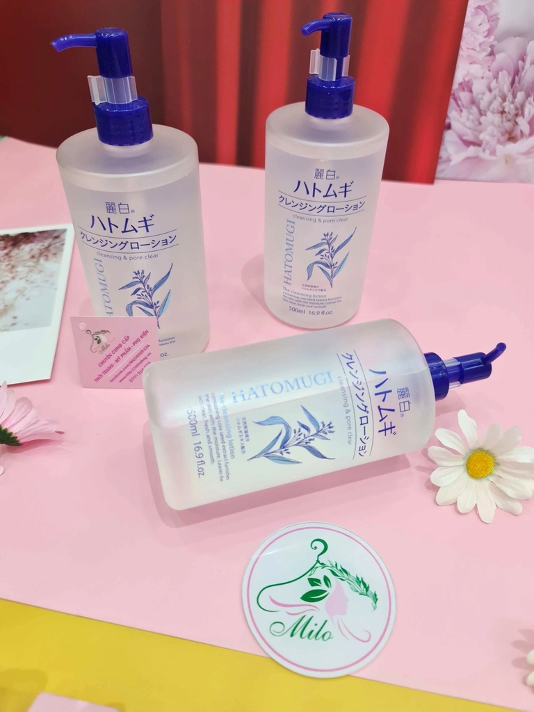 Nước tẩy trang Hatomugi - 500ml
