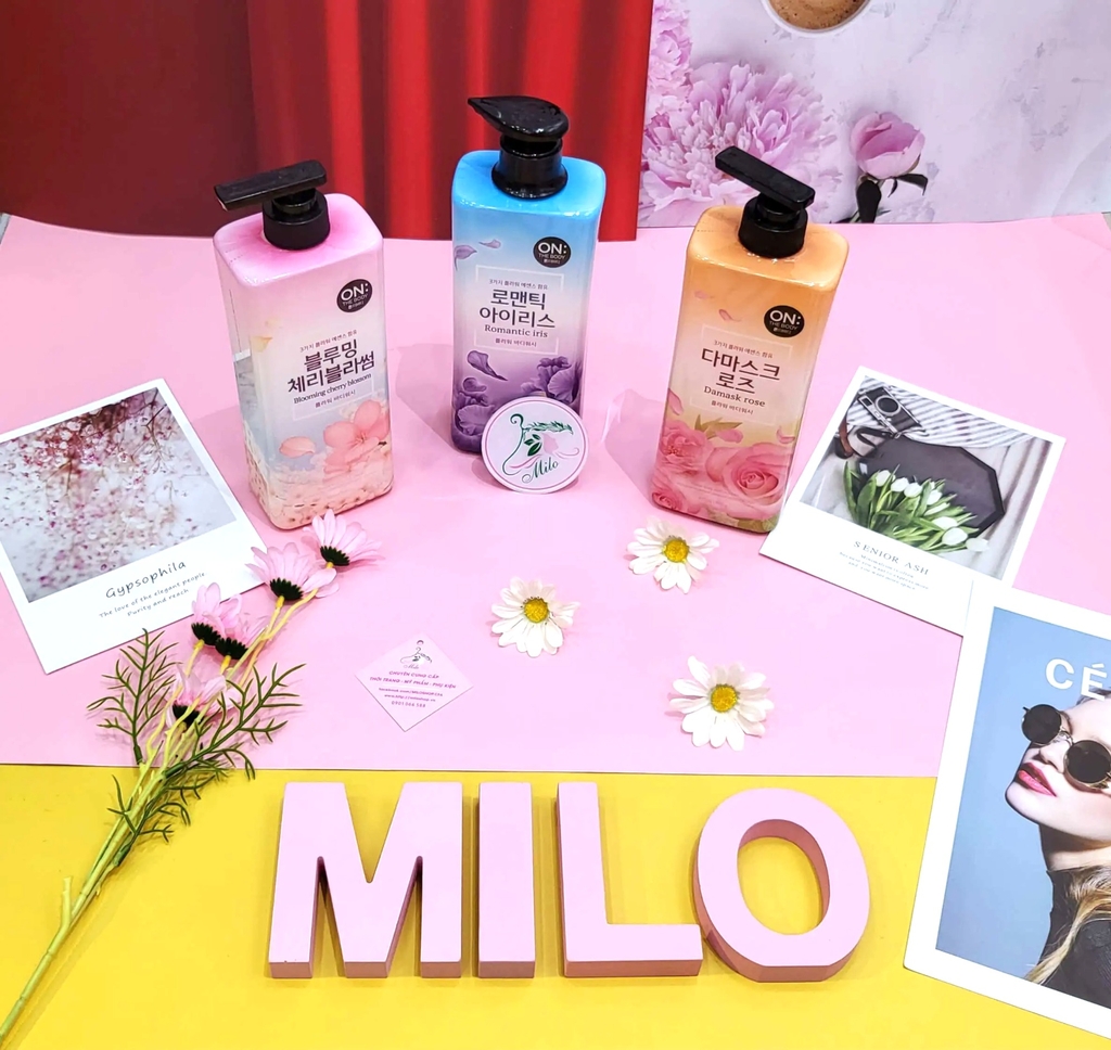 Sữa tắm On The Body Blooming Cherry Blossom (Hàn Quốc) - 900g