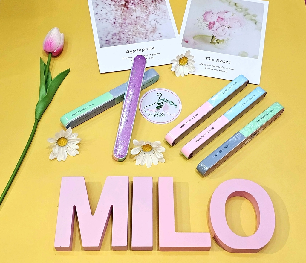 Dũa, mài móng tay loại size lớn (7 mặt)