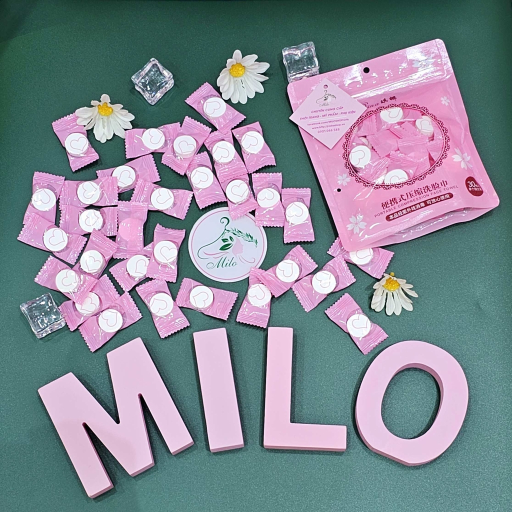 Mặt nạ nén Qina (túi 30 viên)