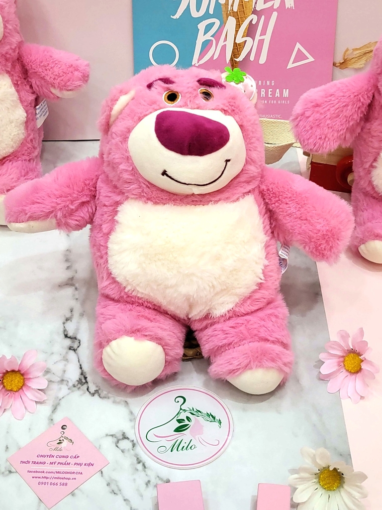 Gấu bông Lotso size 20cm (gấu ngồi)
