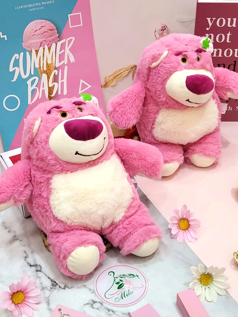 Gấu bông Lotso size 20cm (gấu ngồi)