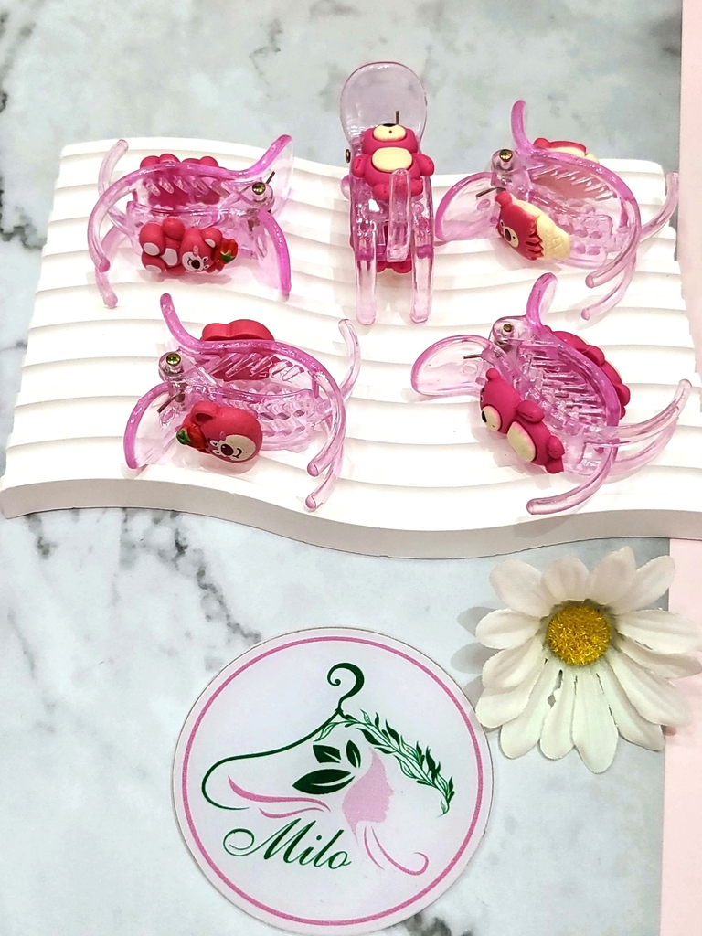 Kẹp cua 3 răng gấu dâu Lotso