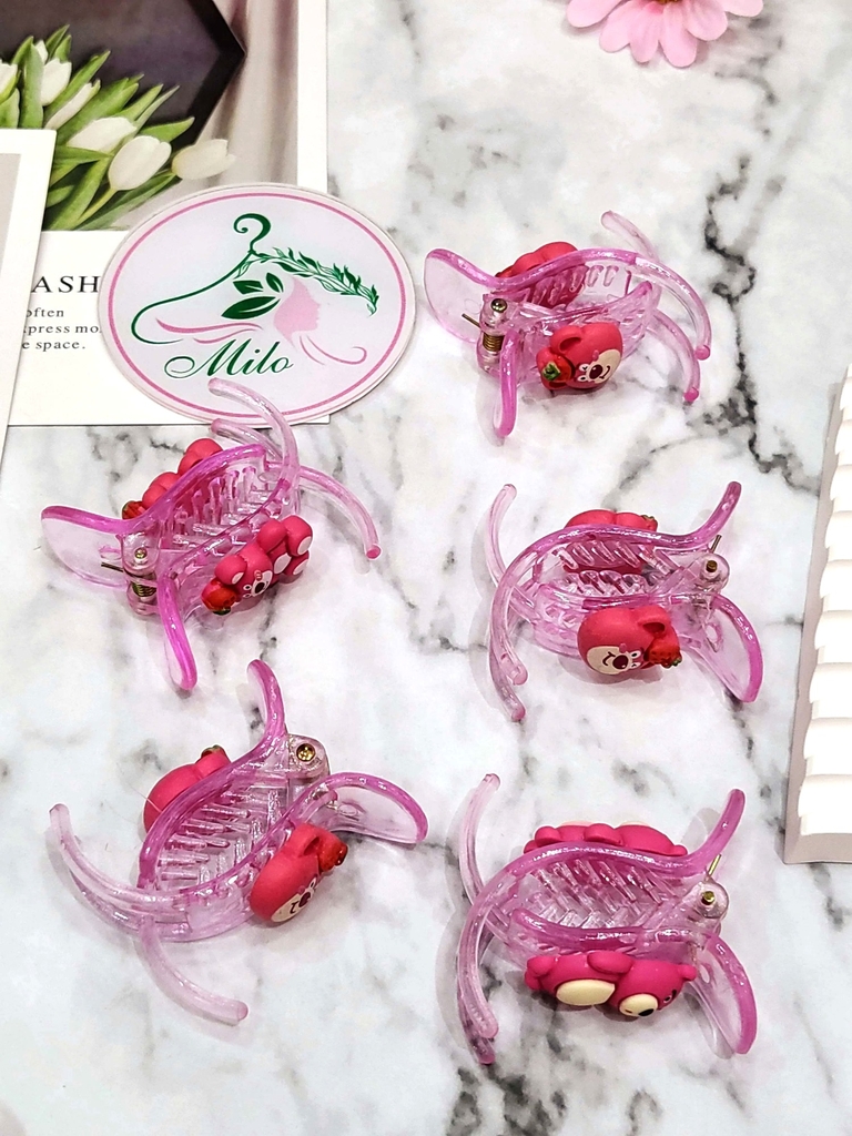 Kẹp cua 3 răng gấu dâu Lotso