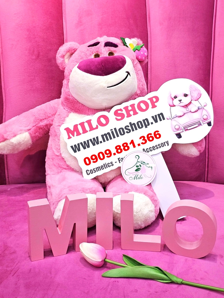 Gấu bông Lotso gấu ngồi cao cấp (hàng Quảng Châu)
