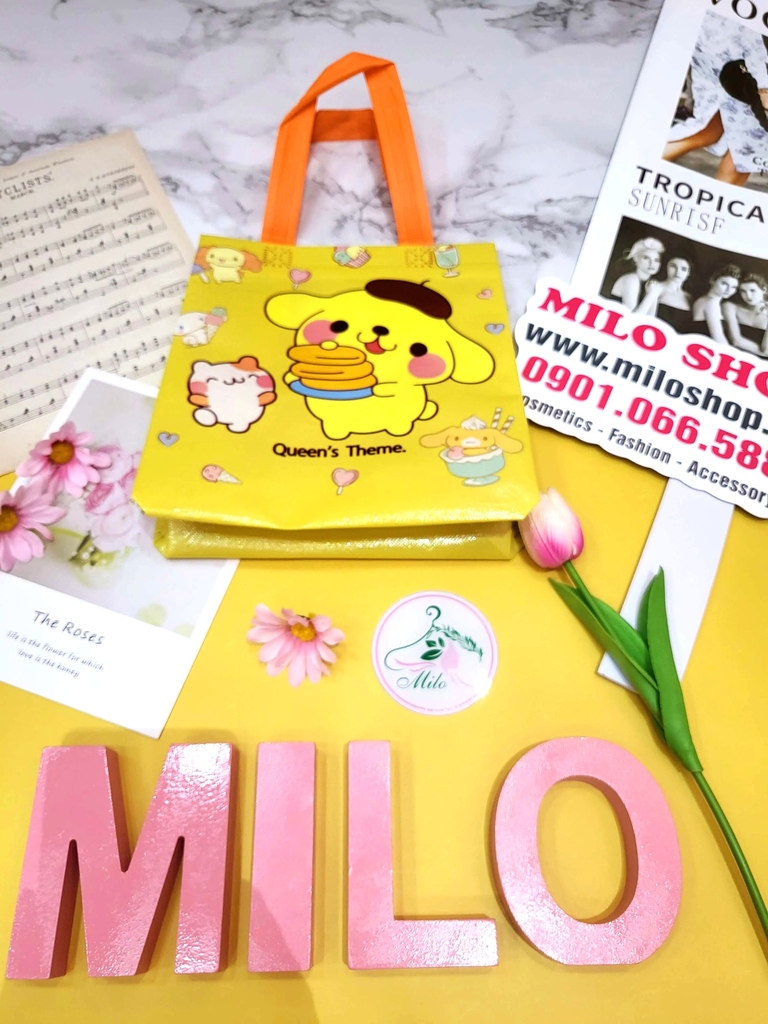 Túi quà chống thấm nước họa tiết hoạt hình Melody