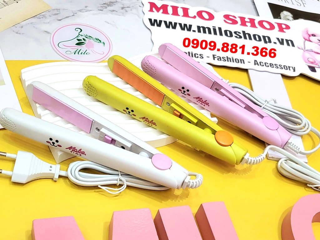 Máy kẹp duỗi tóc mini Make Time (hộp)