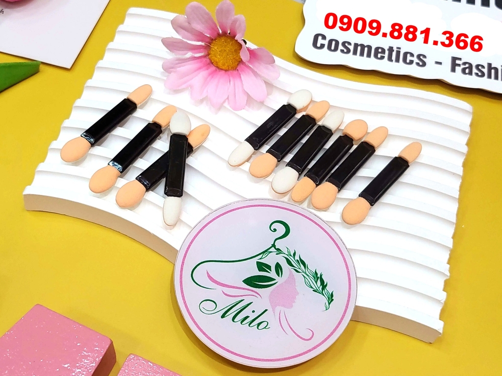 Set 5 cọ mút 2 đầu make up mắt