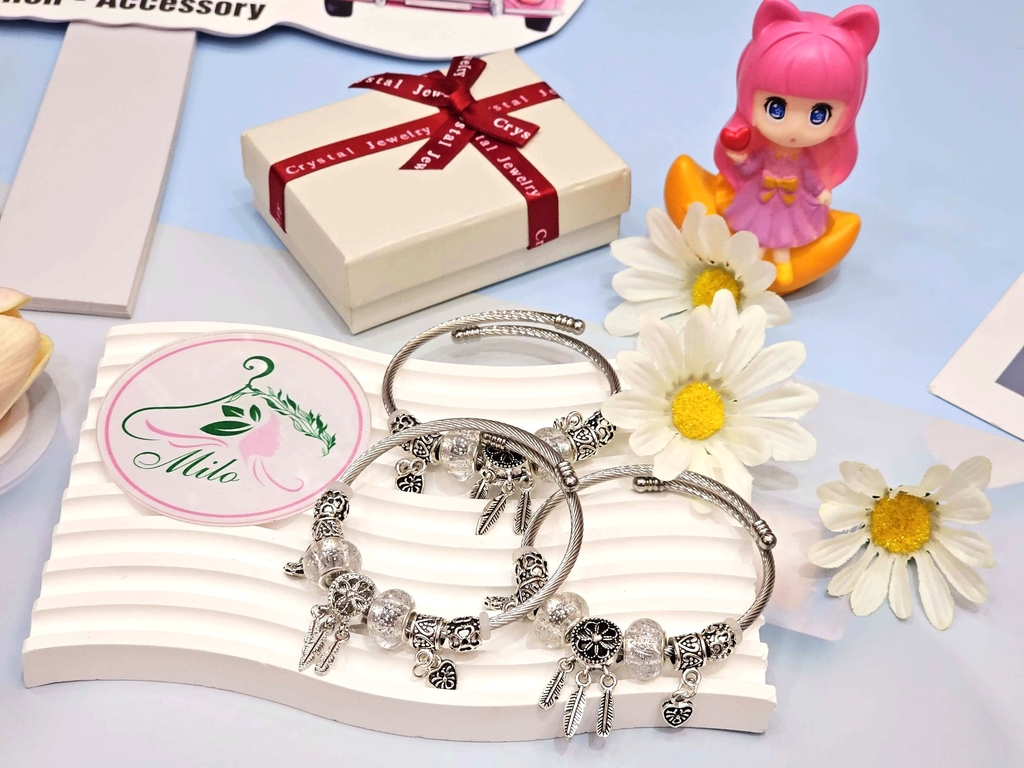 Vòng tay Pandora cao cấp full hộp