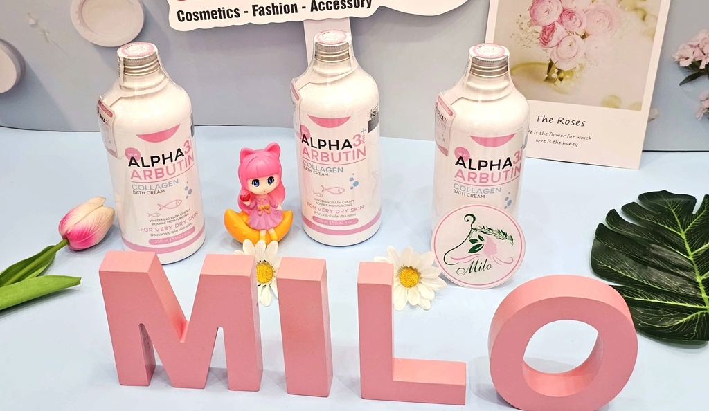 Sữa tắm Alpha Arbutin 3plus+ collagen - 350ml (Thái Lan)