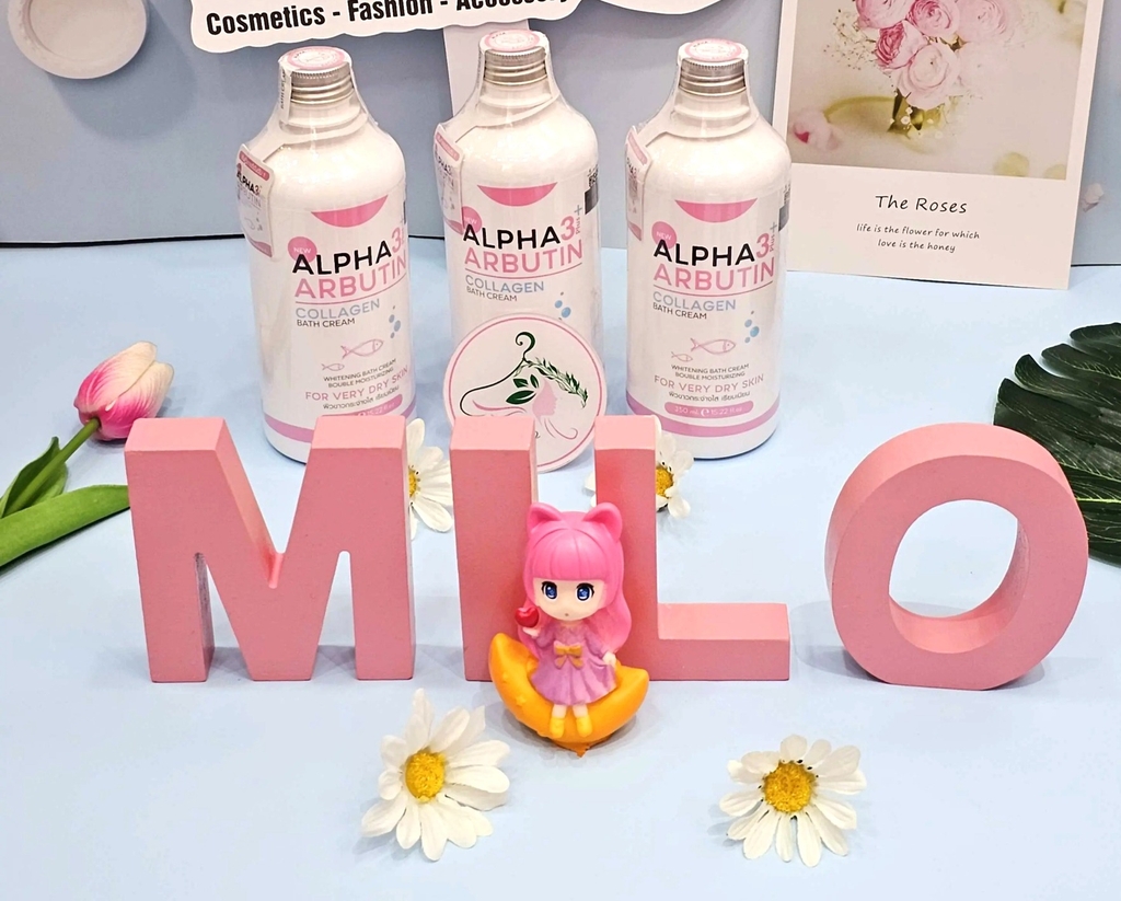 Sữa tắm Alpha Arbutin 3plus+ collagen - 350ml (Thái Lan)