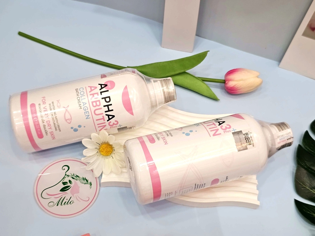Sữa tắm Alpha Arbutin 3plus+ collagen - 350ml (Thái Lan)