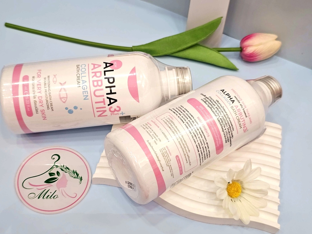 Sữa tắm Alpha Arbutin 3plus+ collagen - 350ml (Thái Lan)