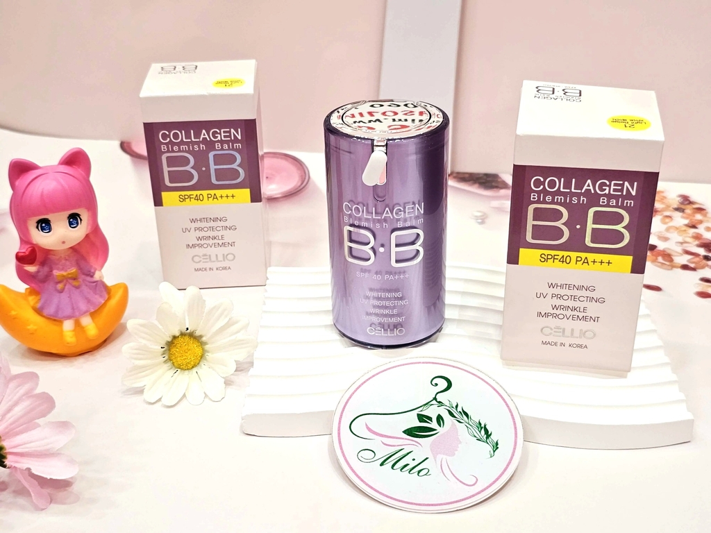 Kem nền Cellio BB Collagen Blemish Balm SPF40 PA +++ 40ml