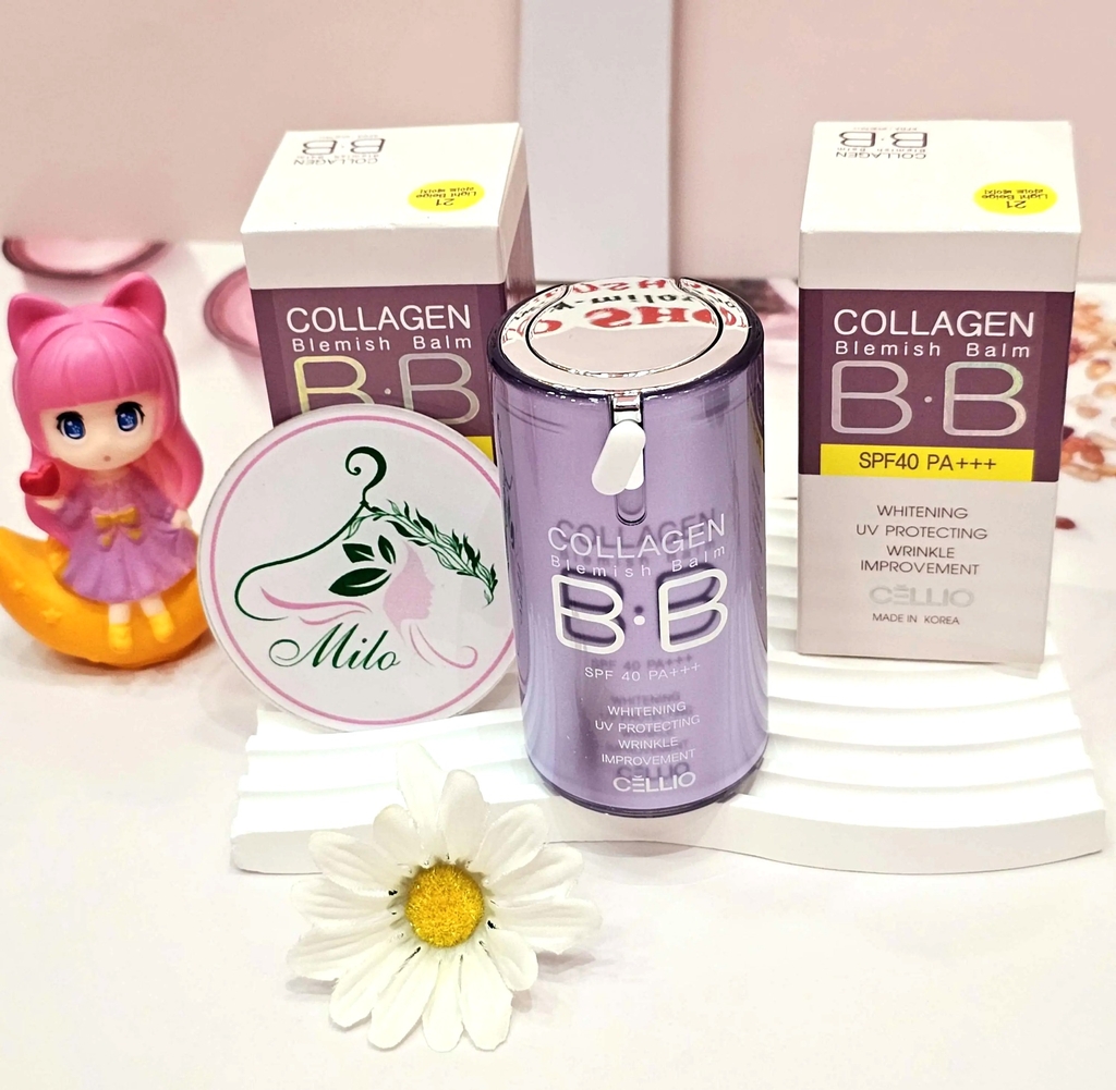 Kem nền Cellio BB Collagen Blemish Balm SPF40 PA +++ 40ml