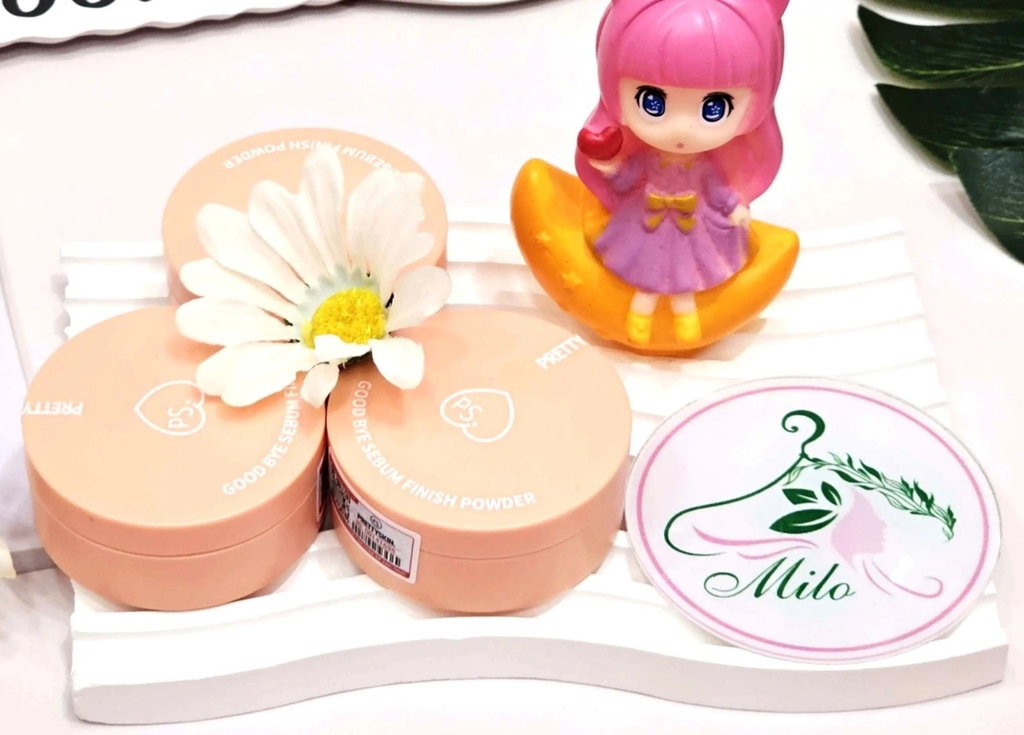 Phấn phủ kiềm dầu dạng bột Pretty Skin Goodbye Sebum Finish Powder - 5g
